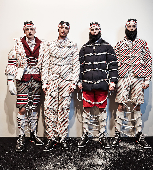 Looks from Moncler autumn/winter 2017